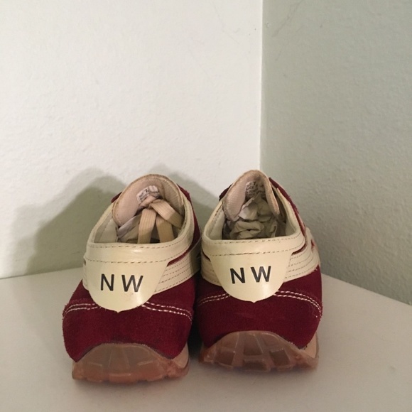 Onitsuka Tiger by Asics Women's Red and White Sneakers - Picture 4 of 11